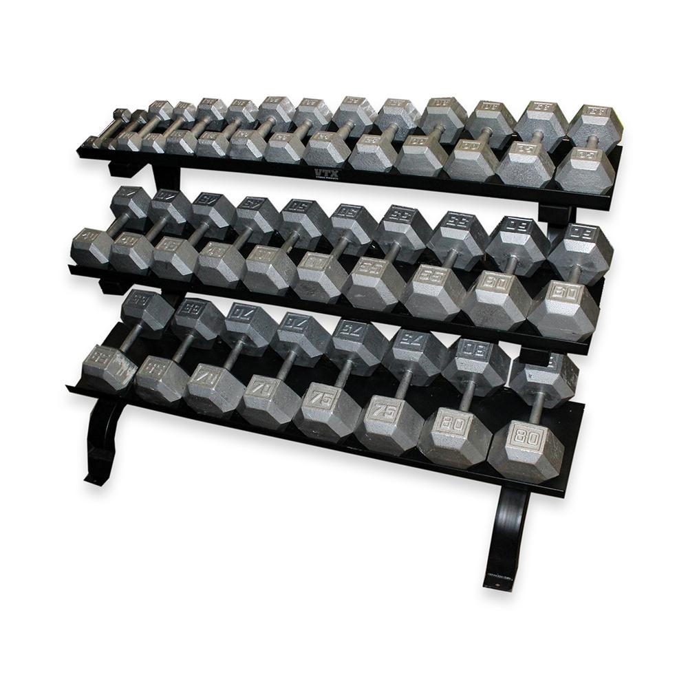  Dumbbell Weight Set With Vtx Rack
