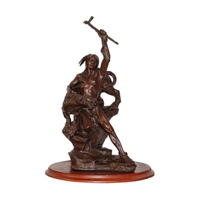 Buck McCain Spirit of War Bronze Sculpture