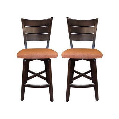 Pair of Cannodale Brown Counter Stools 