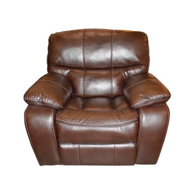 Brown Power Leather Recliner