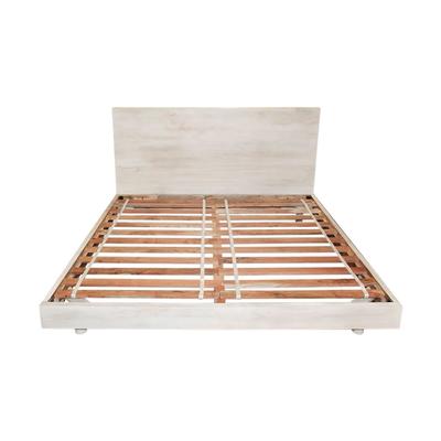 Pottery Barn Cayman Bleached Wood king Platform Bed