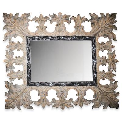 Dauphine Wood Framed Mirror 