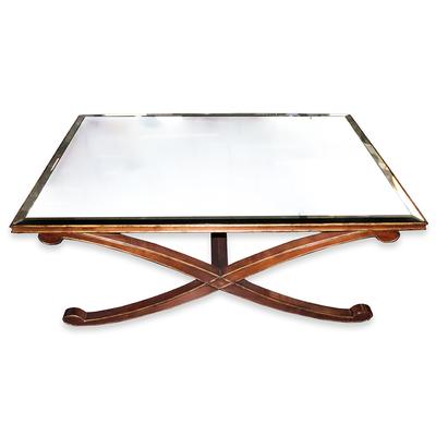 Mirrored Top Coffee Table 