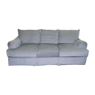 Thomasville Grey Slip Cover Sofa