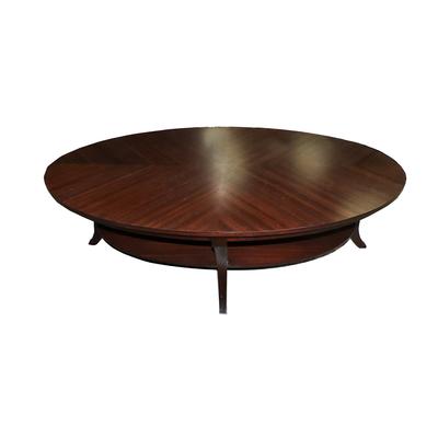 Ethan Allen Cherry Oval Coffee Table 
