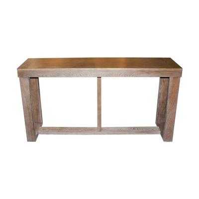 Tiered Wood Sofa Table