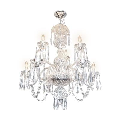 Tiered Waterford Crystal Chandelier