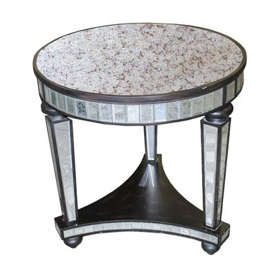 Uttermost Hollywood Regency Mirror Accent Table