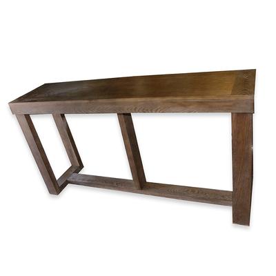 Wood Grain Sofa Table