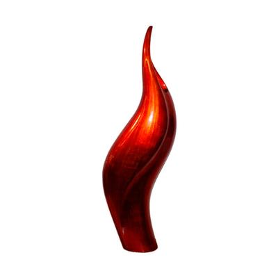 Copenhagen Red Flare Design Vase