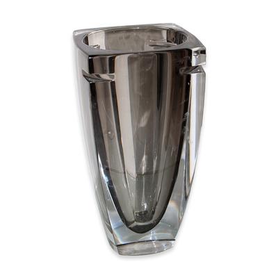 Waterford Metra Smoke Glass Vase 