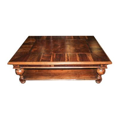 Custom Inlay Wood Coffee Table