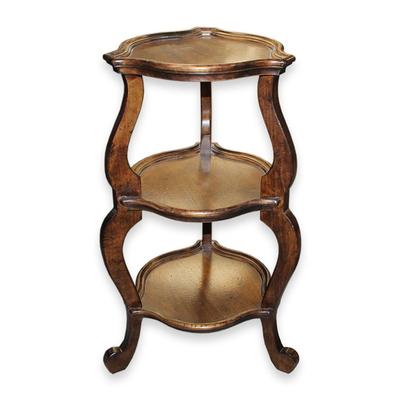 Baker 3 Tier End Table