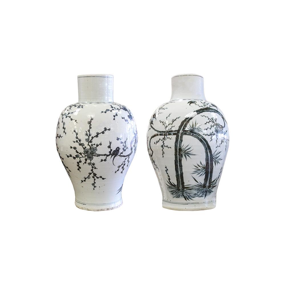  Pair Of Yuan Dynasty Handmade Vases