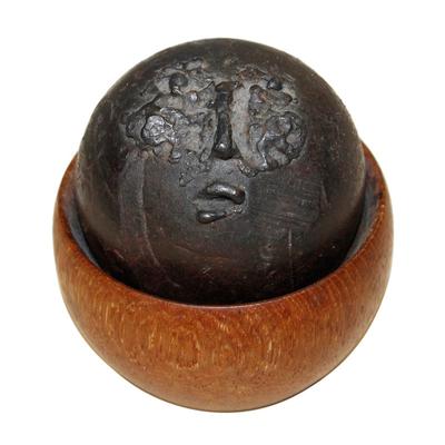  Gerald Gedekes Bronze Face Ball in Cup