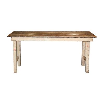 Distressed Wood Sofa Table