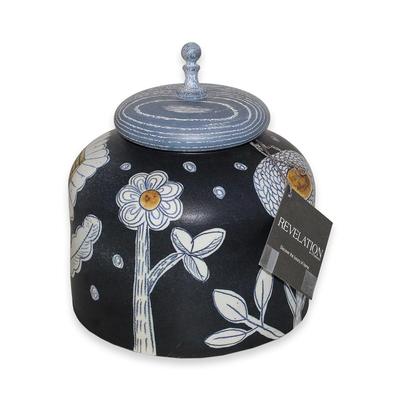 Uttermost Painted Canister 