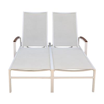 Janus et Cie. Double Chaise Outdoor Patio Furniture Seat