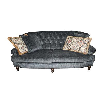 Rolled Arm & Back Tufted Sofa