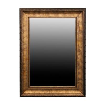 Mirror with Bronze Wood Frame