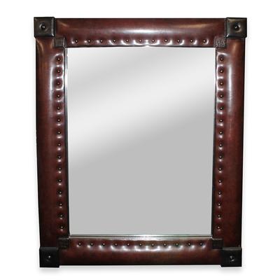 Leather Frame Mirror 