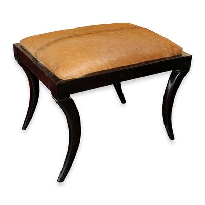Cowhide Bench/Stool