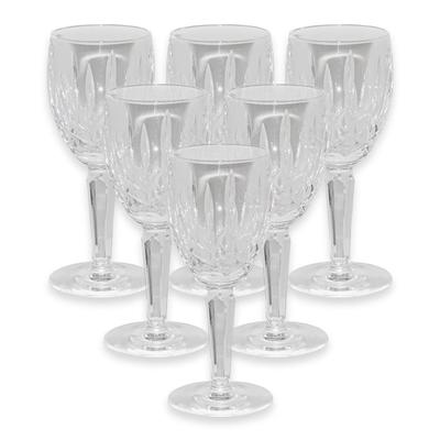 Set of 6 Waterford Kildare White Wine Glasses