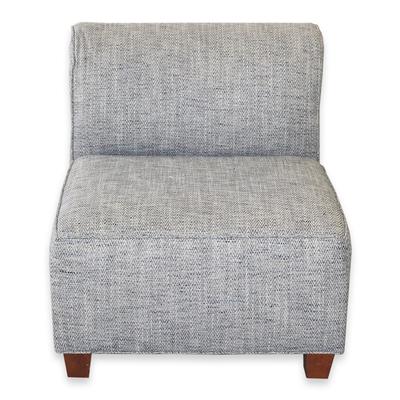 Grey Custom Slipper Chair
