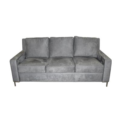 American Leather Grey Bryson 3 Seater Sofa