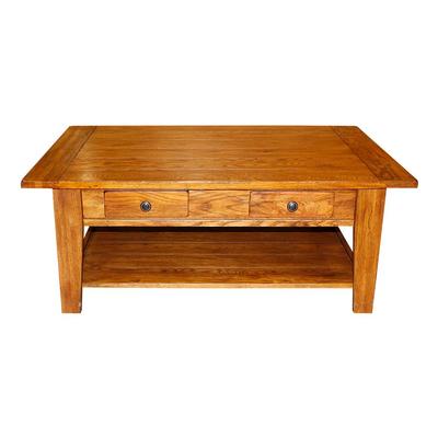 Broyhill Plank Style Coffee Table with 2 Drawers