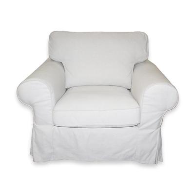 Ikea White Slipcover Armchair 