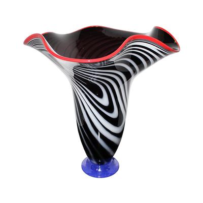 Large Modern Art Glass Vase