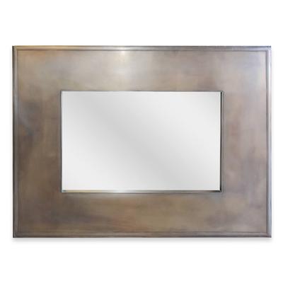 Brushed Copper Mirror
