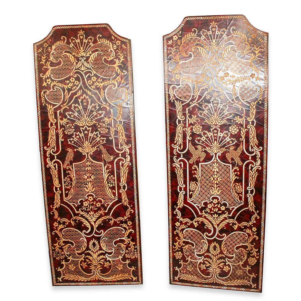  Pair Of Red Wall Panels