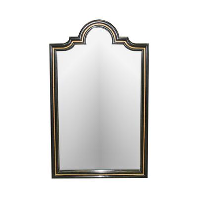 Black & Gold Arch Mirror