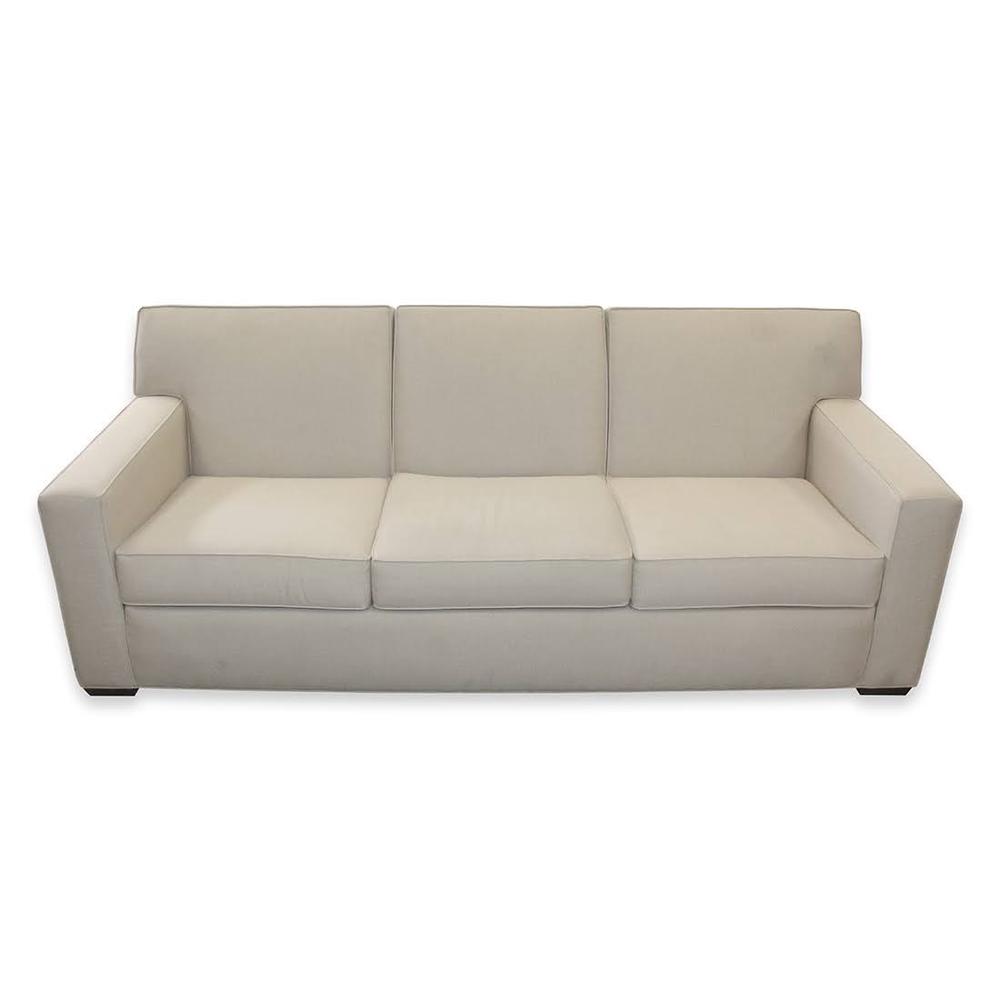  Ethan Allen Square Arm Sofa