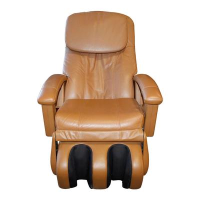 Human Touch Brown Leather Massage Chair
