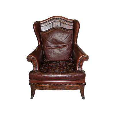 Theodore Alexander Leather Chair