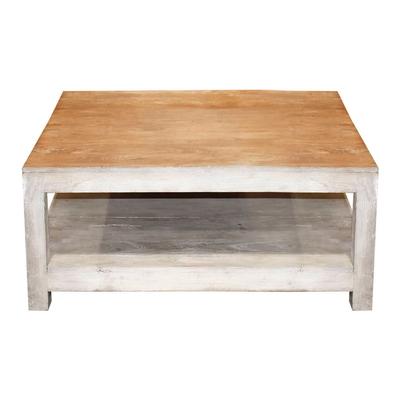  Grey Wash Square Coffee Table