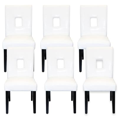 Coaster Set of 6 Bells Dining Chairs 