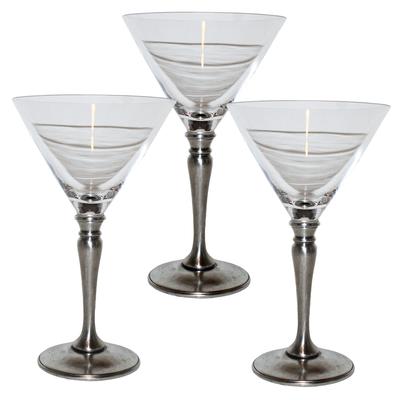 Match Set 3 of Crystal Martini Glasses 