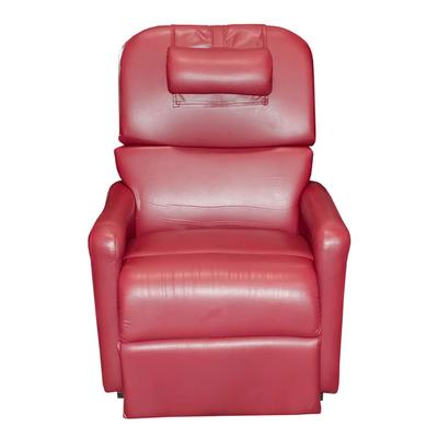 Red Leather Power Lift Chair