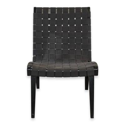 Black Knoll Risom Lounge Chair