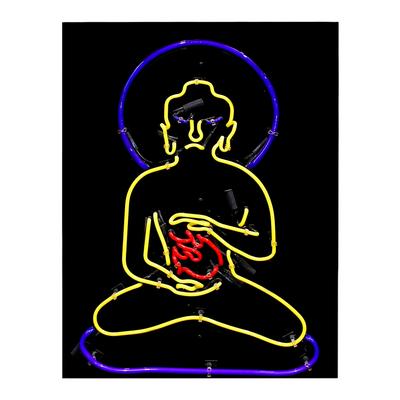 Custom Neon Light Buddha