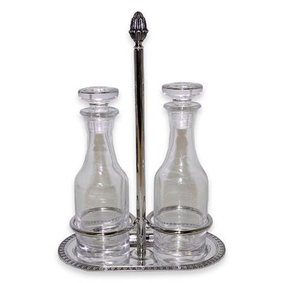 Christofle Malmaison Oil & Vinegar Glasses
