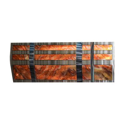 Copper Welded Abstract Wall Decor