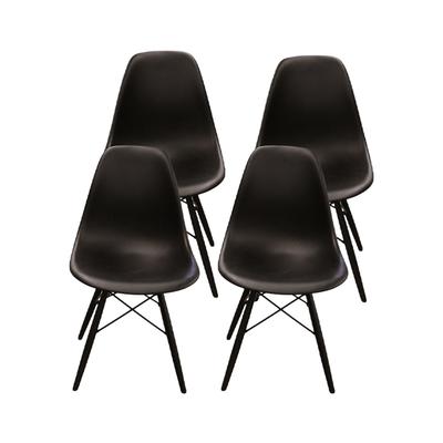 Eames Molded 4 Piece Dining Chairs
