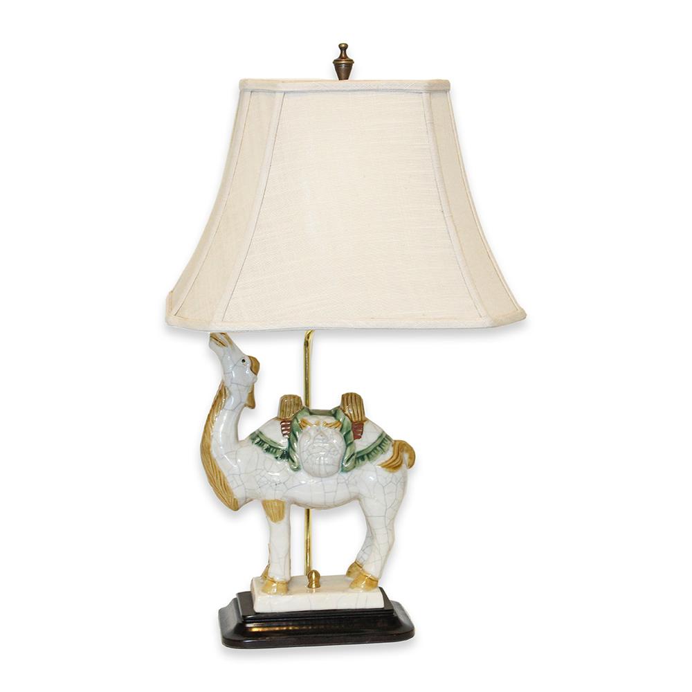  Ceramic Camel Lamp