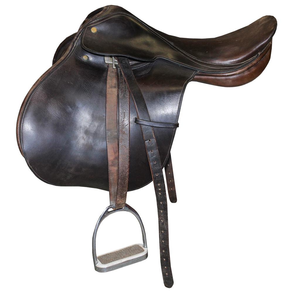  Leather Horse Saddle