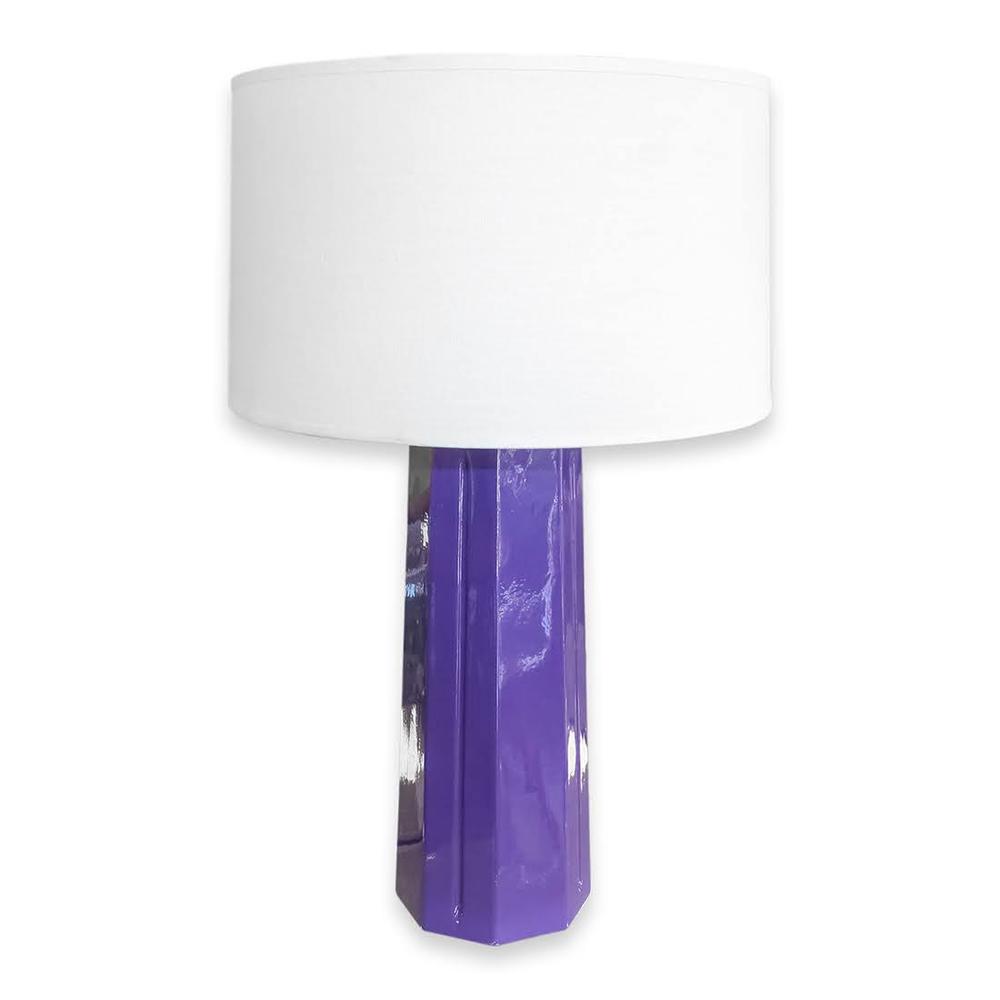  Purple Robert Abbey Mason Table Lamp